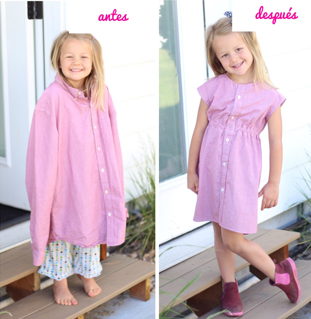 Creativa mamá transforma la ropa vieja en hermosos vestidos Creativa mamá transforma la ropa vieja en hermosos vestidos