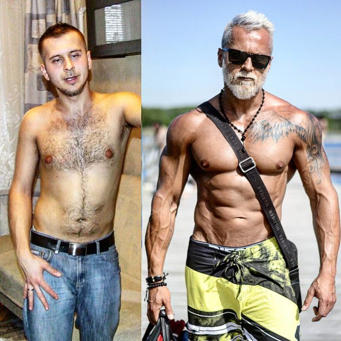 vikingo polaco antes y despues