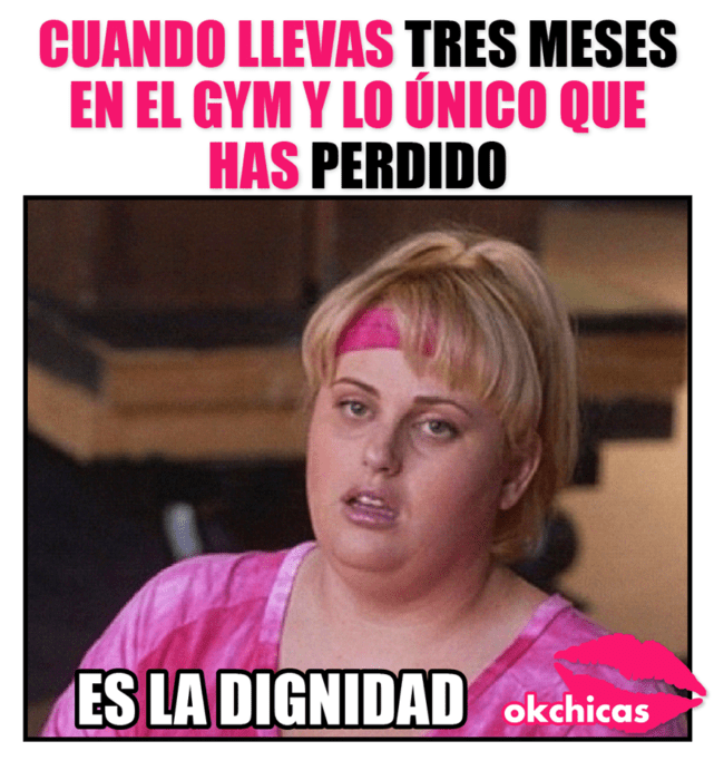 cuando vas al gym y no pierdes peso