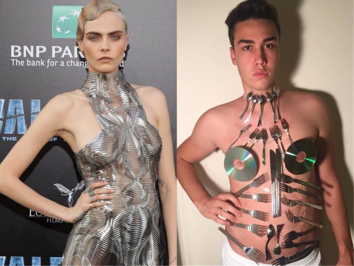 parodia Cara Delevigne