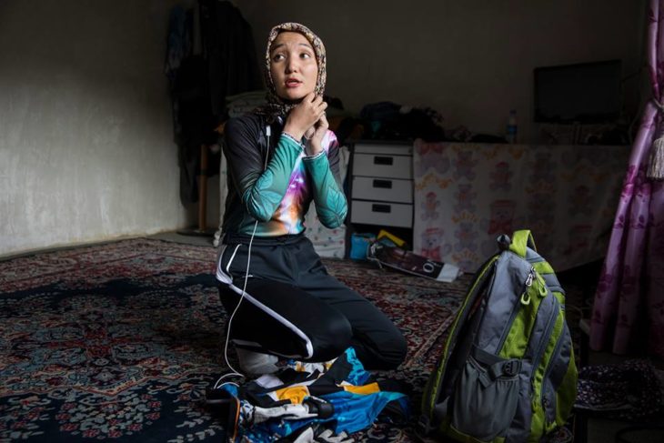 Dream Big Princess Zakia la primera mujer en montar en bicicleta en afganistan