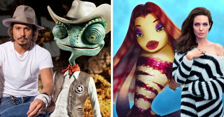 20 Personajes de animación inspirados en celebridades de Hollywood