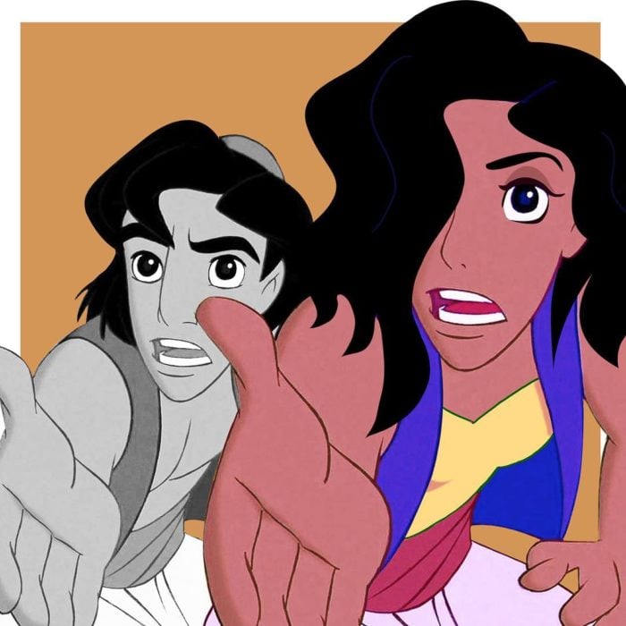 Aladdin Ariel en su versión transgénero