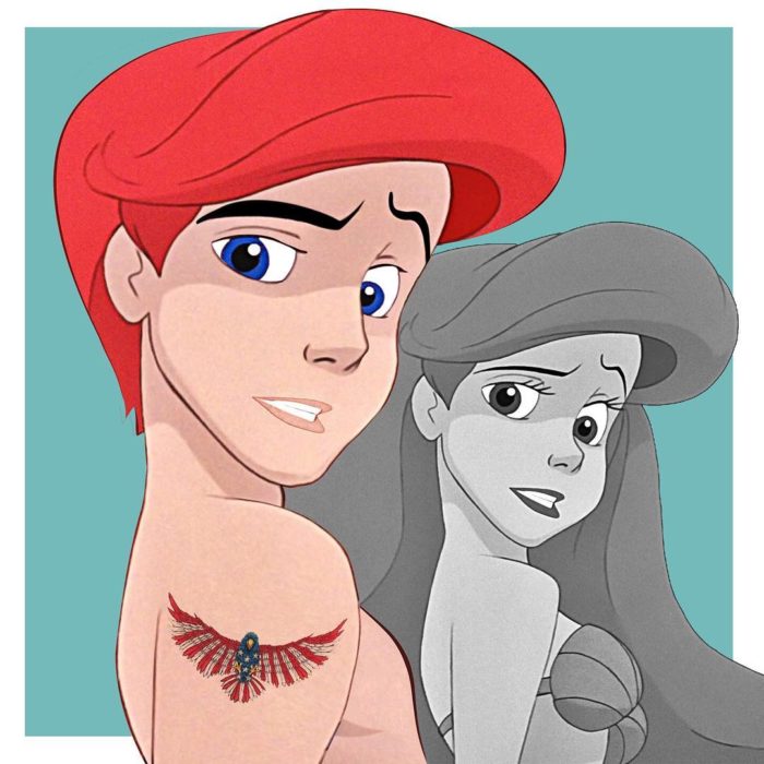 Ariel en su versión transgénero