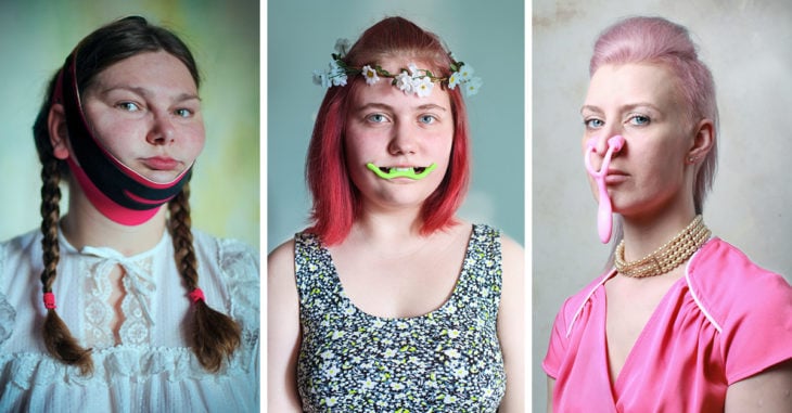 Beauty Warriors, la serie de fotos que ridiculiza la aspiración por la perfección