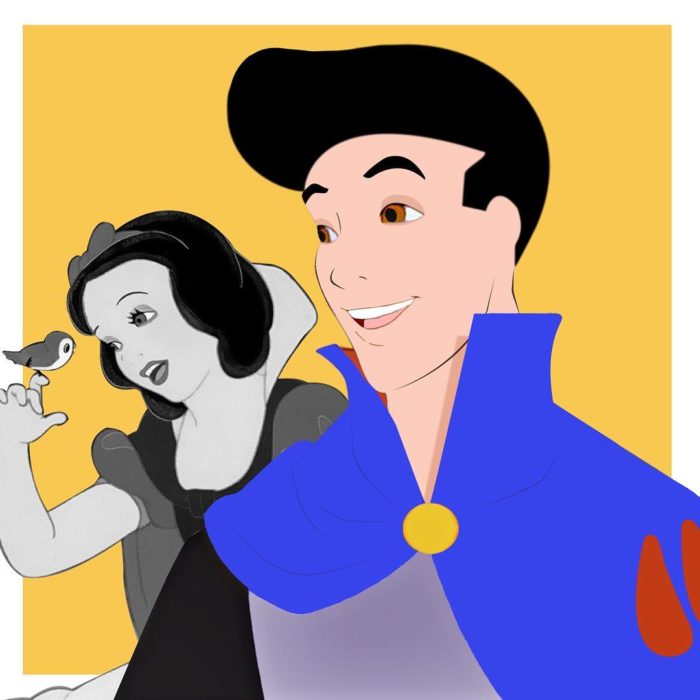 blanca nieves Ariel en su versión transgénero
