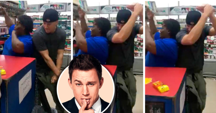 Channing Tatum le ofrece un baile sensual a la dependienta de una gasolinera