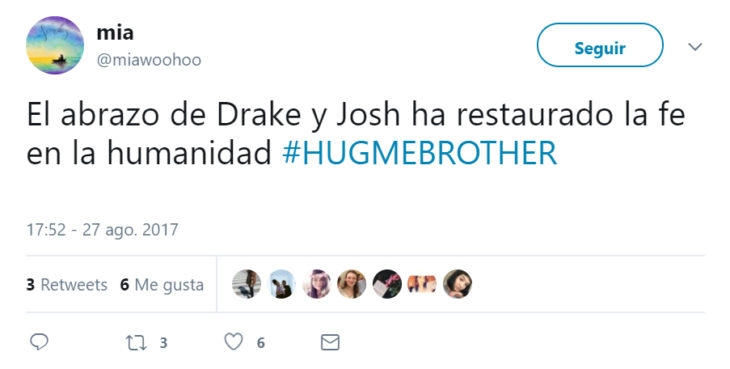 Comentarios en Twitter sobre el reencuentro de Drake y Josh 