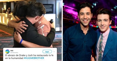 Drake y Josh se reconciliaron en los premios MTV y todos gritamos : ‘¡Abrázame, hermano!’