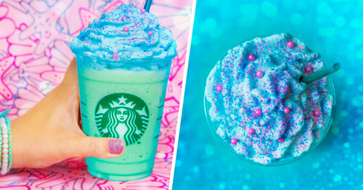 El Frappuccino Sirena de Starbucks es sencillamente hermoso y con un sabor especial