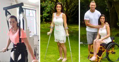 Su esposo la abandonó cuando quedó paralítica; encuentra el amor en su entrenador y vuelve a caminar