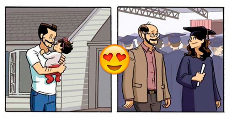 Este comic sobre la relación entre padre e hija cambiará tu forma de ver la vida