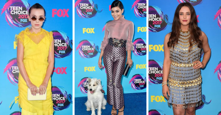 Famosas que desfilaron por la alfombra azul de los Teen Choice Awards