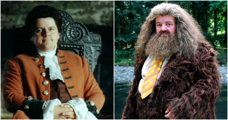 Hagrid/ robbie coltrane de joven