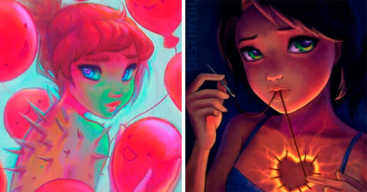 25 Ilustraciones que muestran la depresión de forma magnifica y bella