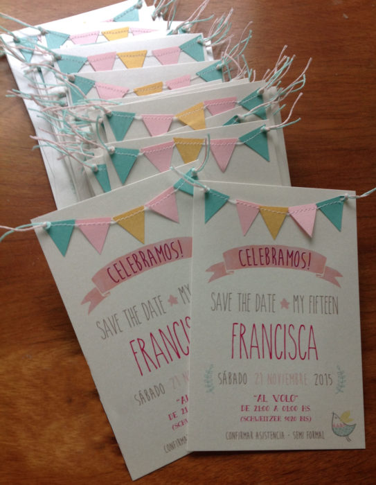 Invitaciones para quince años 