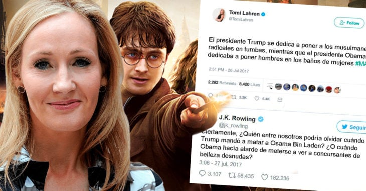 J.K. Rowling usa el Avada Kedavra para destruir a una conservadora estadounidense en un duelo de Twitter