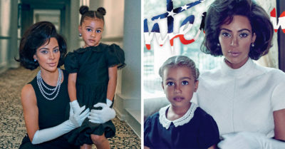 Visten a Kim Kardashian como Jackie O; presentan a la socialité como ‘La nueva primera dama de EUA’