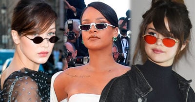 Tiny Sunglasses; las diminutas gafas de los 90 que vuelven a ser tendencia entre las famosas