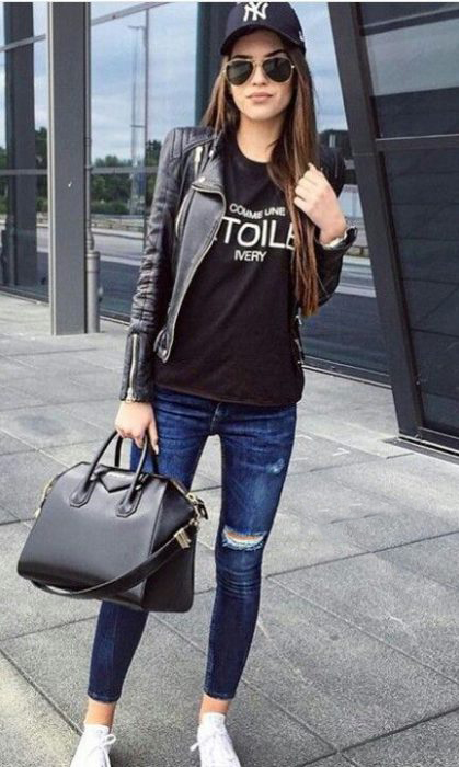 Las mejores 16 ideas de Outfit con gorra mujer