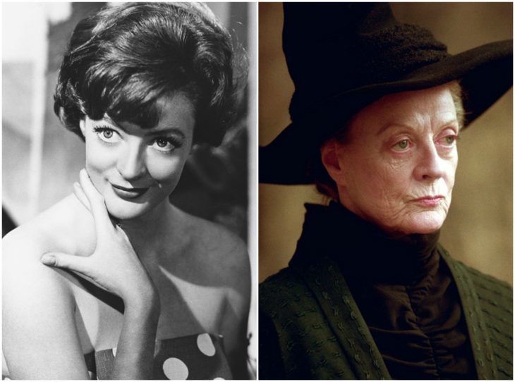 Minerva McGonagall maggie smith de joven