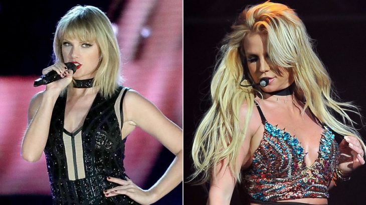 Britney al lado de Taylor Swift 