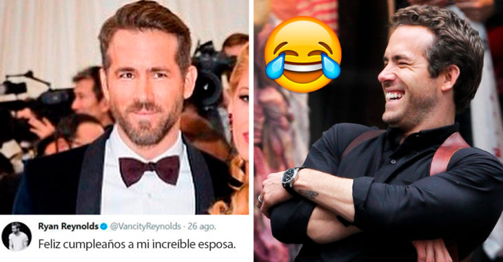 Ryan Reynolds felicitó a su esposa Blake Lively MUY al estilo 'Deadpool'