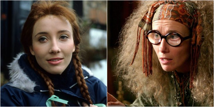 Sybill Trelawney/ emma thompson de joven