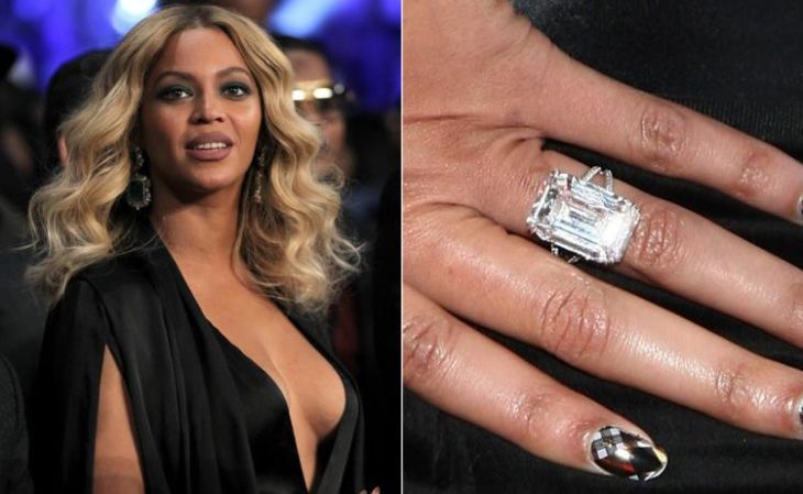 anillos de compromiso celebridades beyonce