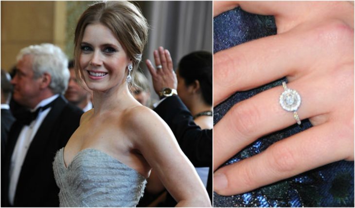 anillos de compromiso celebridades amy adams