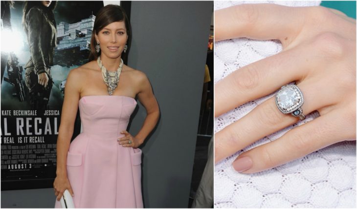 anillos de compromiso jessica biel