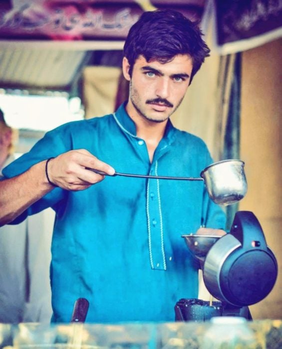 arshad khan vendedor de te