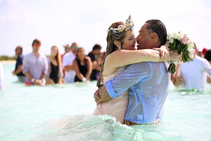 boda en el mar