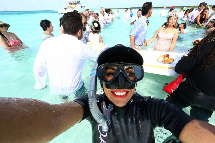 boda en el mar 