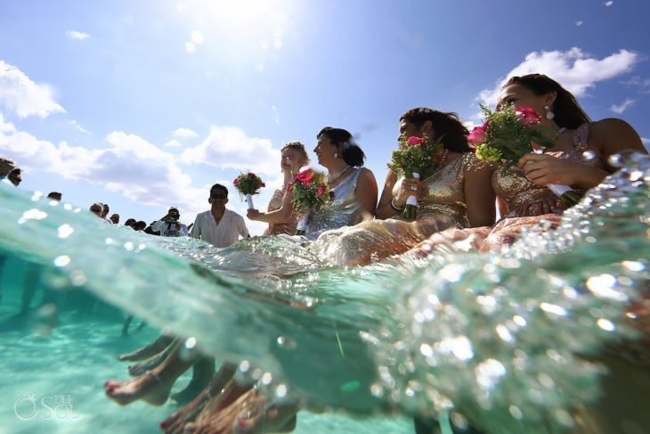 boda en el mar