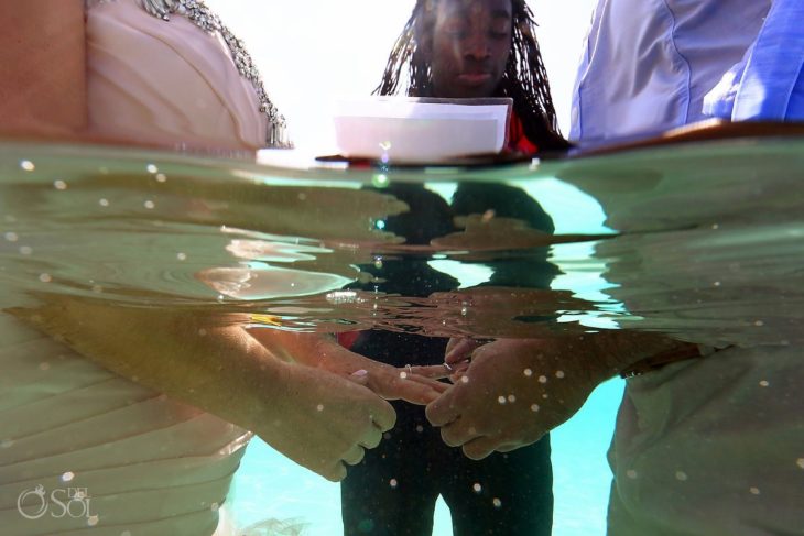 boda en el mar