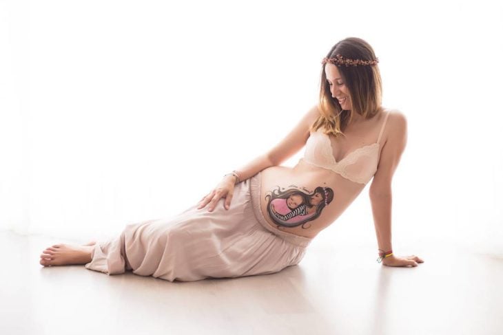 body paint embarazadas 