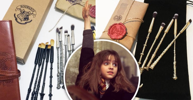 Brochas de maquillaje inspiradas en Harry Potter