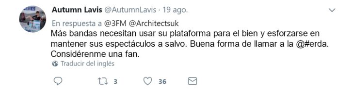 the architects twitts