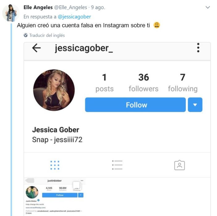 chica rechazó a justin bieber