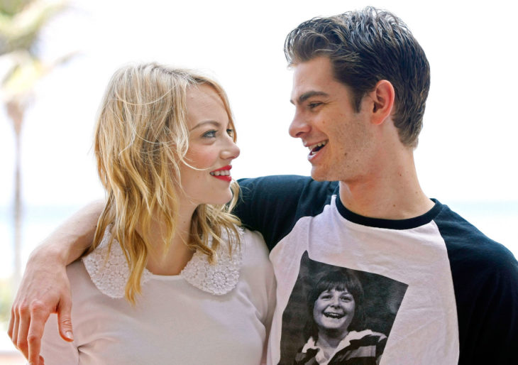 emma stone y andrew garfield