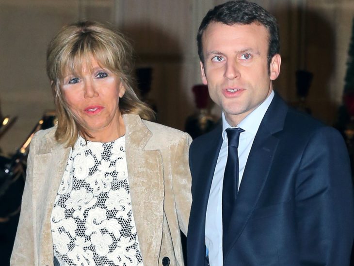 emmanuel y brigitte macron 