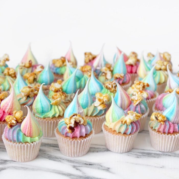 cupcakes de colores