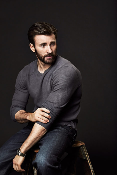 hombres guapos 2017 chris evans