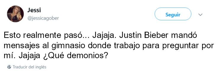 justin fue rechazado por una chica