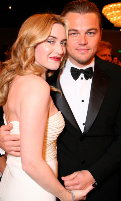 leonardo dicaprio y kate winslet