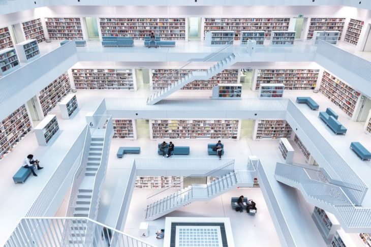 librería en Stuttgart, Alemania