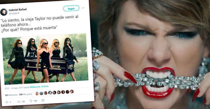 Taylor Swift no pudo olvidar el drama y así lo mostró en su nueva canción