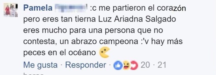 comentrio de chica triste