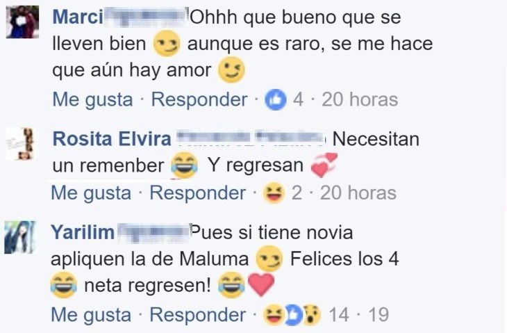 comentarios de amigas en facebook